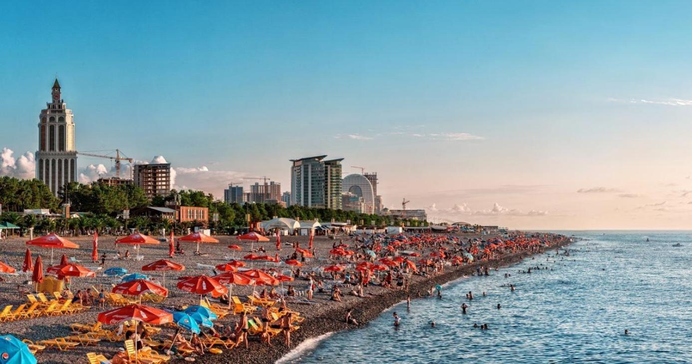Batumi Orbi City Sea View Apartment Kültér fotó